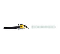 DeWalt DWE397-QS - Sierra Alligator 1.700W - long. 430mm Hoja Poroton Clase 12 + DeWalt DT2975-QZ Hoja de Sierra Alligator TCT de 430 mm de Longitud, Gris
