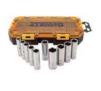DEWALT DWMT73815 10 piezas 1/2" Drive Deep Socket Set métrico 13-24 mm