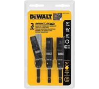 DEWALT, DWPVTDRV3, Juego de llaves de tuerca giratorias, listas para impacto, 3 piezas