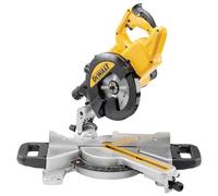 DeWALT DWS774-QS Ingletadora Telescópica 1400 W, Plata/ Amarillo/ Negro