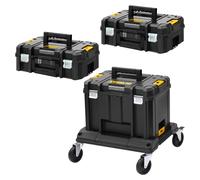 DeWalt DWST1-71229 Carro con ruedas TSTAK + DWST1-71195 TSTAK VI + 2x DWST1-70703 Maleta TSTAK II