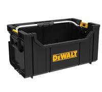 DEWALT DWST1-75654 - TOUGHSYSTEM Caja de herramientas móvil, 325 x 555 x 277 mm, Gran espacio de almacenamiento, Plástico de calidad, Robusta, Asas superiores y laterales, Carga máxima 20 kg
