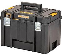 DeWalt Caja de herramientas DWST83346-1 TSTAK profunda 44 L IP54 combinable negro/amarillo