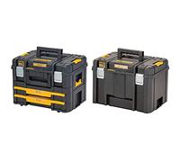 DEWALT DWST83395-1 Maleta, Negro y Amarillo & Caja de herramientas profunda TSTAK™ 2.0