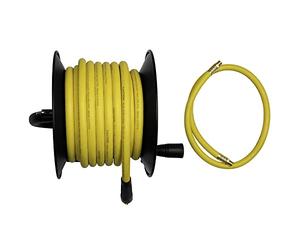 DEWALT DXCM024-0348 - Carrete de manguera manual con manguera de goma