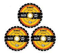 DeWalt Hojas de sierra circular DT10399-QZ 3x Elite 30x190 mm 24 dientes