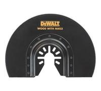 DeWalt Hoja de sierra DT20710-QZ 100 mm corte al ras para multi-herramienta oscilante, negro