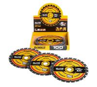 DeWALT - Hoja de sierra Elite para madera, 165x24 mm DT10400