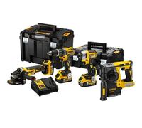 DeWALT - Juego de 10 piezas de herramientas, baterías y cargadores AKU. DCK422P3T