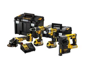 DeWALT - Juego de 10 piezas de herramientas, baterías y cargadores AKU. DCK422P3T