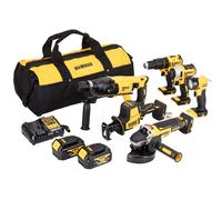 DeWALT - Juego de 10 piezas de herramientas, baterías y cargadores AKU. DCK607M2