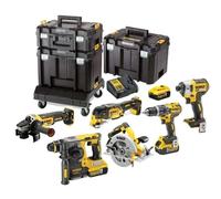 DeWALT - Juego de 13 piezas de herramientas AKU, baterías y cargador DCK685P3T