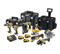 DeWALT - Juego de 14 herramientas AKU, baterías y cargador DCK755P3T