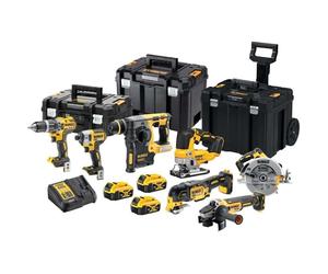 DeWALT - Juego de 14 herramientas AKU, baterías y cargador DCK755P3T