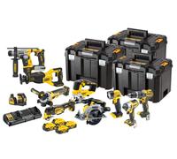 DeWALT - Juego de 18 piezas de herramientas AKU, baterías y cargador DCK1012P4T