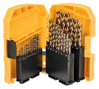 DeWALT – Juego de brocas DT4957 – 29 piezas HSS-E cobalto, estuche plástico