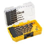 Dewalt juego de brocas hss para metal dewalt en estuche toughcase+, dt