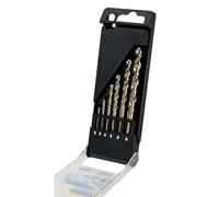 DEWALT Juego de brocas para metal EXTREME HSS-E con cobalto, 6 piezas, para acero inoxidable, DT4956-QZ
