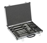 DeWalt Juego brocas y cinceles DT9679-QZ - 11 SDS-Plus (5-14 mm), 4 cinceles, estuche aluminio