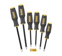 DeWALT Juego de destornilladores FULLFIT DWHT62056-0, planos y PH, 6 piezas