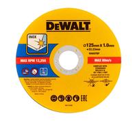 DeWALT - Juego de discos de corte de acero inoxidable 125x22,23 mm, 50 uds. DT20598