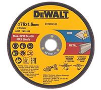 DeWALT - Juego de discos de corte para metal 75x9,5 mm, 3 piezas DT20592