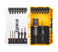 DeWALT - Juego de draga para agujeros Flip and Drive y accesorios, maletín resistente DT70779T