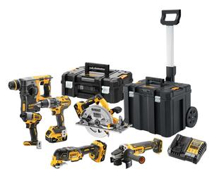 DeWALT - Juego de herramientas a batería de 12 piezas, baterías y cargador DCK624P3T