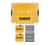 DeWALT - Juego de organizador pequeño y mediano Tough Case y bandeja para bits DT70803
