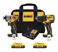 DEWALT - Kit combinado de taladro e impacto de 2 herramientas sin escobillas (DCK227D2)