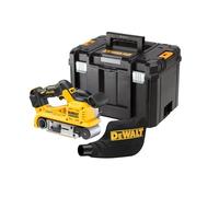 DEWALT Lijadora de Banda sin escobillas XR 18V sin baterías ni Cargador en maletín TSTAK, DCW220NT-XJ