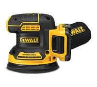 DEWALT - Lijadora orbital aleatoria (20 V MAX*, 12,7 cm, kit inalámbrico (DCW210D1), color amarillo