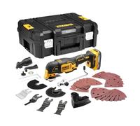 DeWALT - Lijadora oscilante 18V a batería con accesorios, 1 batería POWERSTACK de 1,7 Ah, sin cargador DCS356E1T