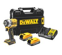 DeWALT Llave de impacto DCF921E2T 18V 1/2" 406 Nm sin escobillas 2x1,7Ah POWERSTACK maletín TSTAK