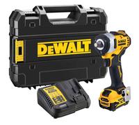 DeWALT - Llave de impacto AKU 12V, 1x batería 5.0 Ah XR, cargador DCF901P1