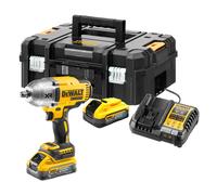 DeWALT - Llave de Impacto AKU 18V, 2x batería 5,0 Ah POWERSTACK, cargador, McLaren DCF900H2T
