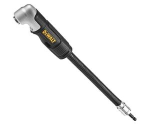 Dewalt - Logo "DT20502-QZ", Adaptador angular flexible AW3048 (talla única) (/plateado/amarillo)