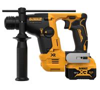 DeWALT - Martillo combinado 12V AKU SDS Plus, 2x batería 5,0 Ah XR, cargador DCH072P2