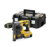 Dewalt Martillo Electroneumático SDS-Plus Brushless 18V con 2 Baterías 5Ah y Cargador, Maletín TSTAK II