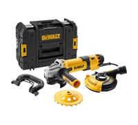 DeWALT Amoladora angular DWE4257KT 125 mm 1500 W — Arranque suave, rosca M14, 2800–10000 rpm