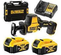 DeWalt Sierra sable DCS369P2 XR 18V sin escobillas 2 baterías Li-Ion 5Ah con maletín