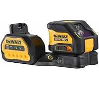 DeWalt - Nivel Láser autonivelante VERDE de líneas en cruz (horizontal y vertical) XR 18V/12V sin cargador/batería