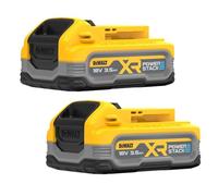 DeWalt Batería PowerStack DCBP318S2 18V 3,5Ah 2 unidades