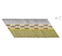 Dewalt rayas uñas dnpt, vástago anillo galvanizado, 75 mm, 1.2 k pie