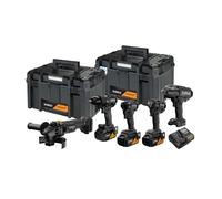 DeWALT - Set de 11 piezas de herramientas a batería, McLaren, baterías y cargador DCK5222MP3T