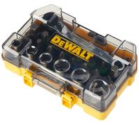 Dewalt set de vasos y puntas para atornillar en estuche extra pequeño