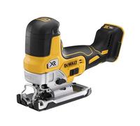 DeWALT Sierra de calar DCS335N-XJ Motor brushless 18 V XR con empuñadura Sin batería Amarilla 2 kg