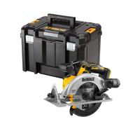 DeWalt Sierra circular DCS565NT-XJ 18V XR, motor sin escobillas, LED integrado, guía paralela