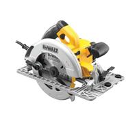 DeWalt Sierra circular DWE576K-QS 1600W 190 mm, prof. 61 mm, corte 90°/45°, maletín y guía