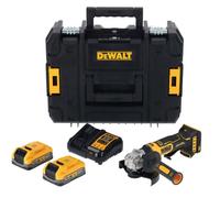 Dewalt szlifierka k?towa 125mm 18v dcg404s2t 2x3,5ah bl